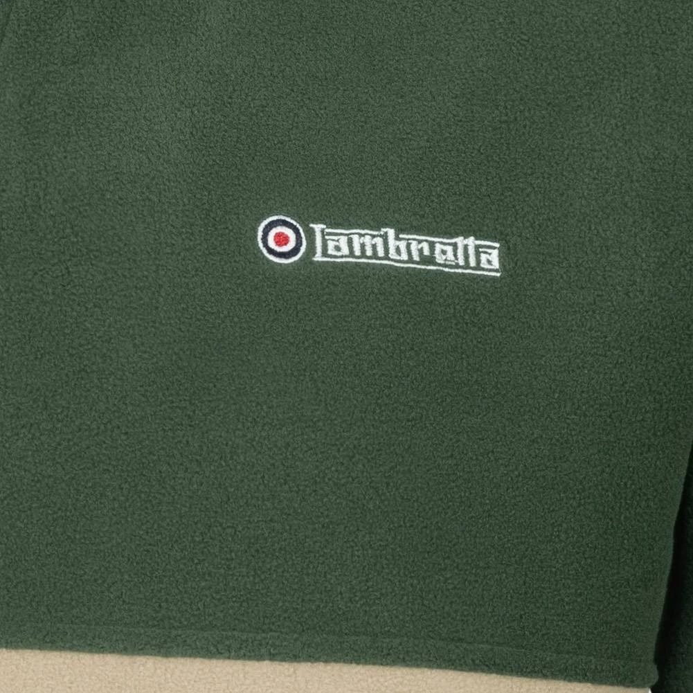 Lambretta Quater Polar 1/4-Zip Herren Fleecejacke SS0187-GRN 6 Lambretta Quater Polar 1/4-Zip Herren Fleecejacke SS0187-GRN – Bild 4