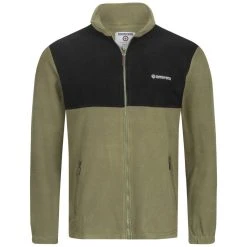 Lambretta Color Block Polar Herren Fleecejacke SS0188-GRN