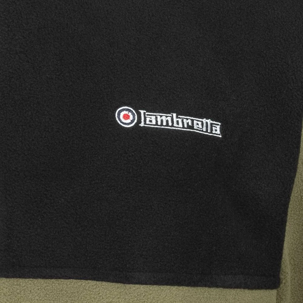 Lambretta Color Block Polar Herren Fleecejacke SS0188-GRN 6 Lambretta Color Block Polar Herren Fleecejacke SS0188-GRN – Bild 4