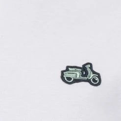 Lambretta Scooter Badge Herren Polo-Shirt SS7167-WHITE -JELEX Geschäft SS7167 WHITE 4 1280x1280