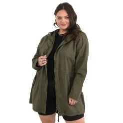 BRAVE SOUL Meredith Plus Size Damen Parka XLJK-MEREDITH